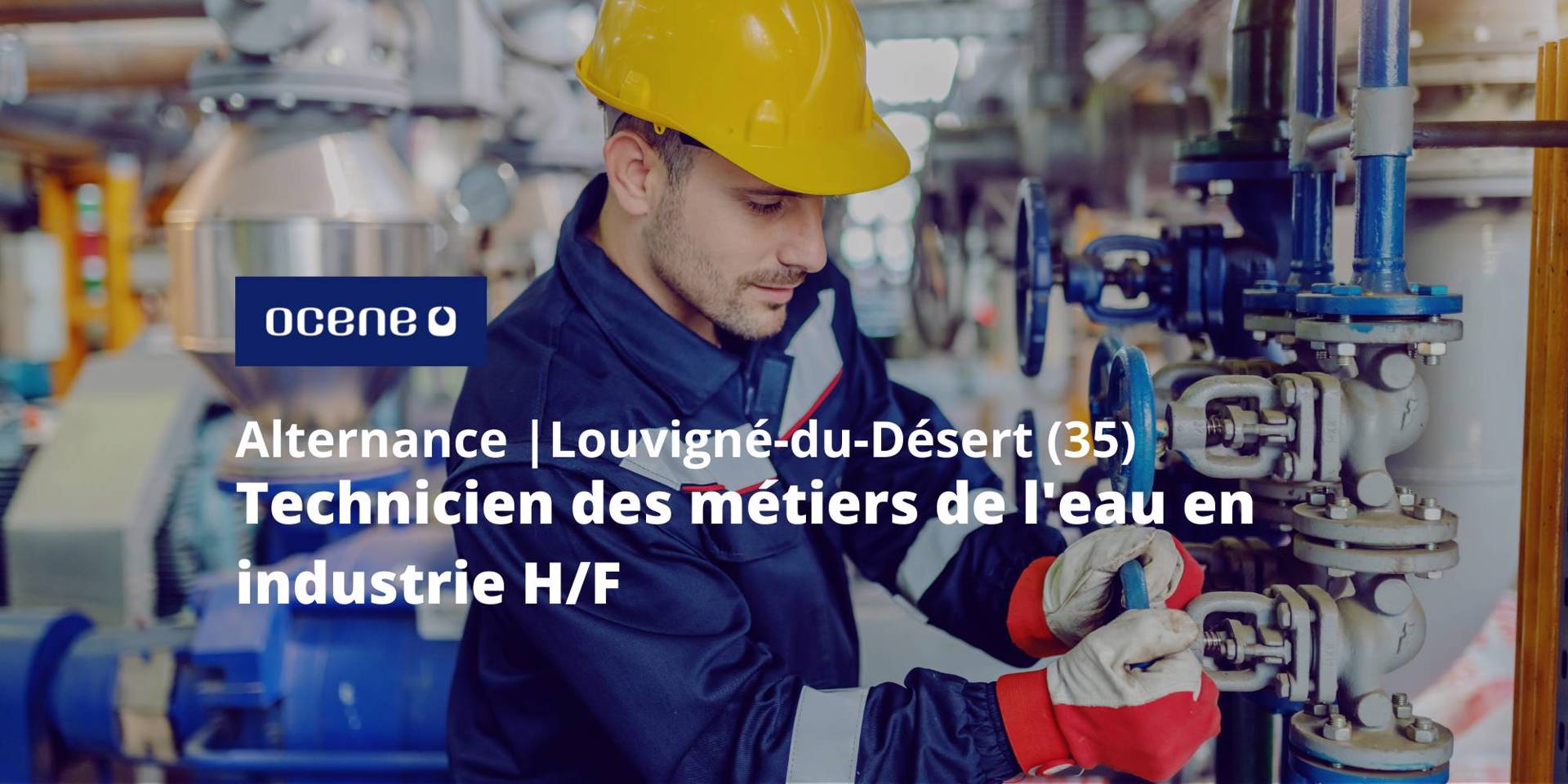 Alternance Technicien des métiers de l eau en industrie F H