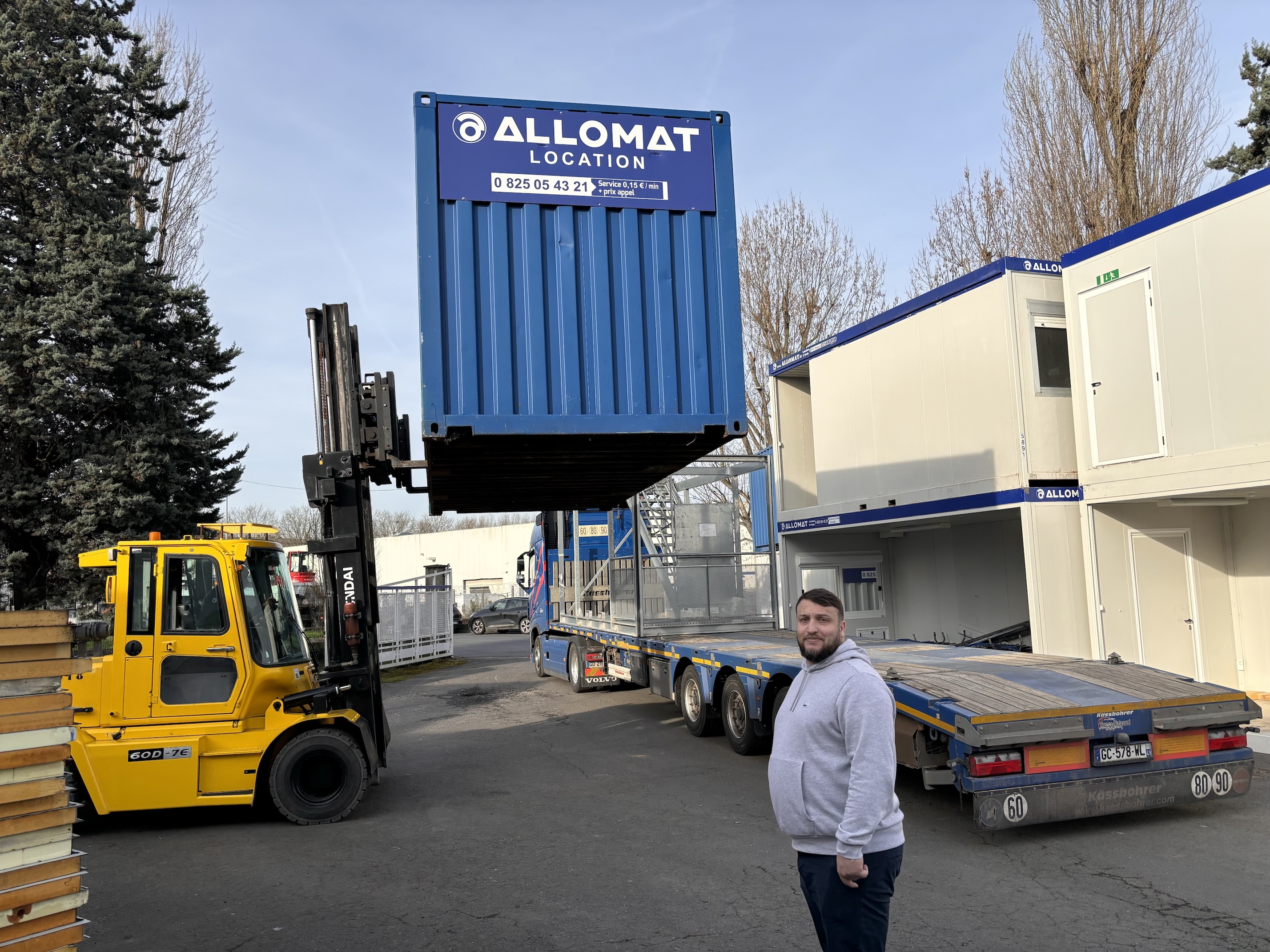 Recrutement: Technicien de parc spécialité cariste CACES 4 F/H chez Allomat à Villeneuve-Saint-Georges