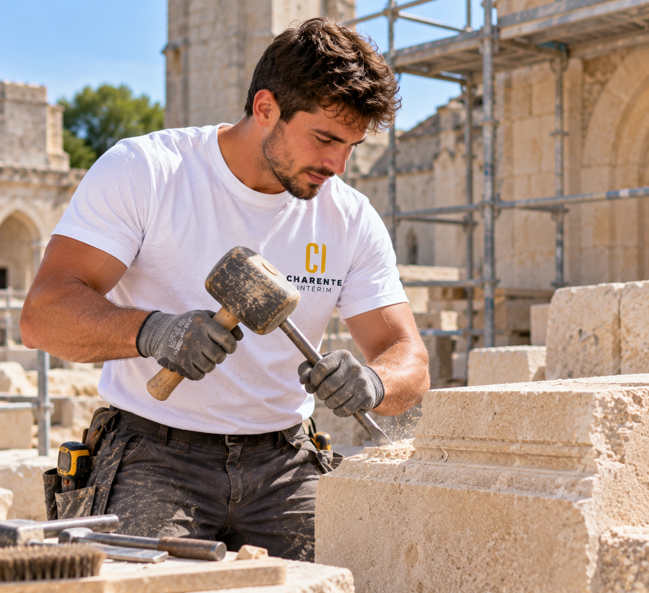 Recrutement: Tailleur de pierre F/H chez Charente Intérim à Aigre
