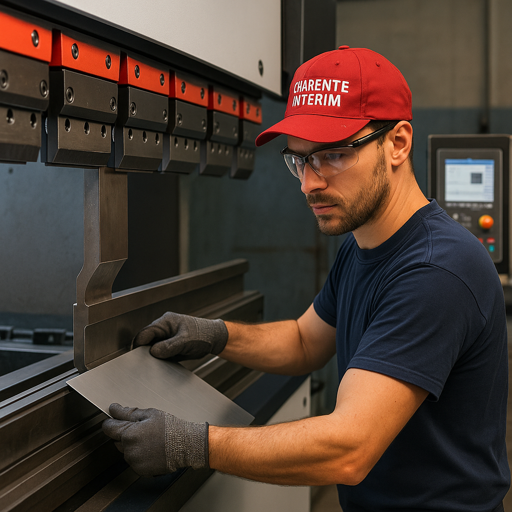 Recrutement: Conducteur de plieuse F/H chez Charente Intérim à Fléac