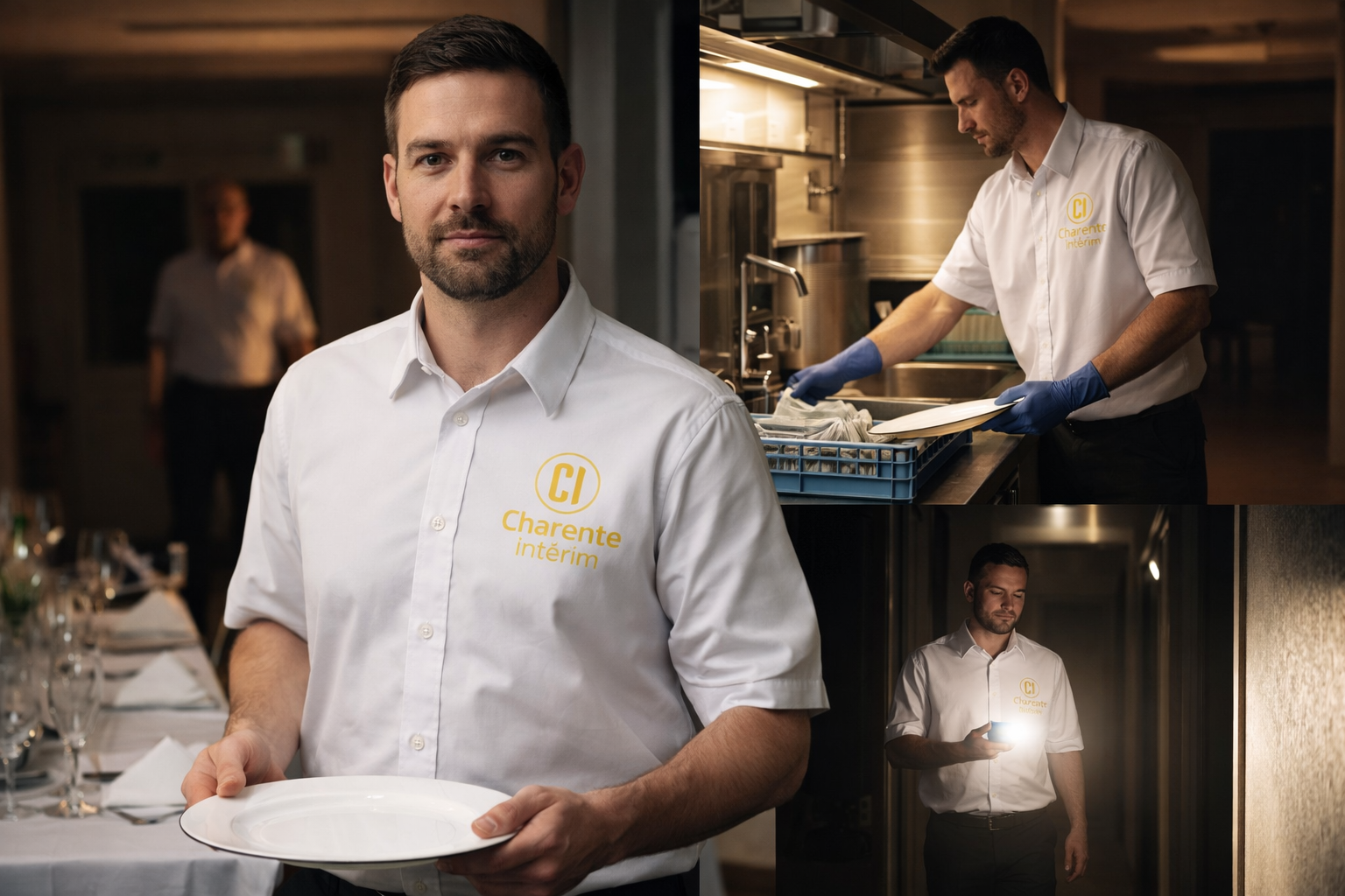 Recrutement: Surveillant(e) de nuit polyvalent(e) – Service / Plonge / Mise en place F/H chez Charente Intérim à Angoulême