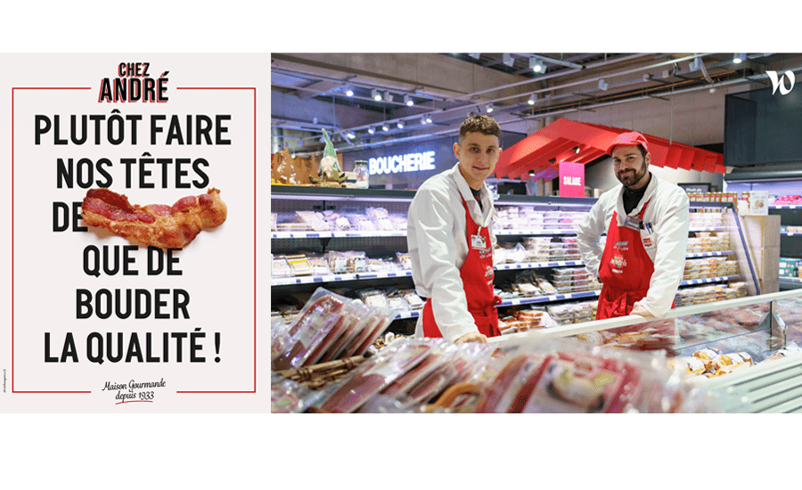 Recrutement: Hôte de caisse - CDI 35h (H/F) chez Groupe Boucheries André à Rillieux-la-Pape