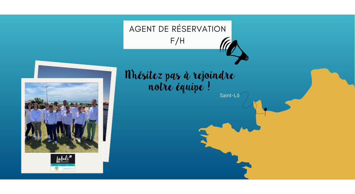 Recrutement: Agent de Réservation F/H chez Co-Pilotes RH à Saint-Lô