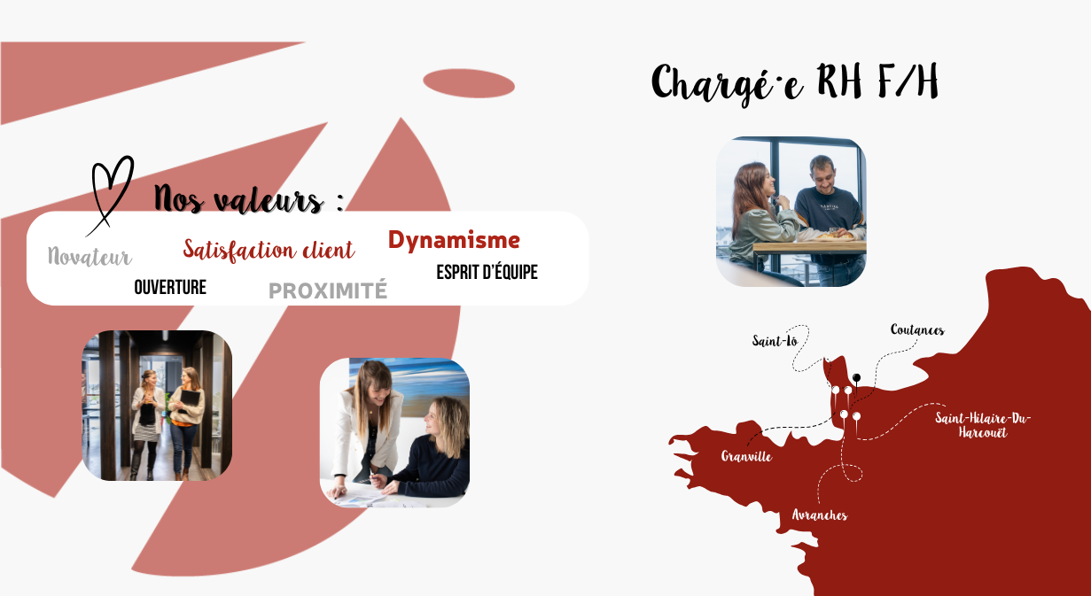 Recrutement: Chargé·e des Ressources Humaines F/H chez Co-pilotes à Granville