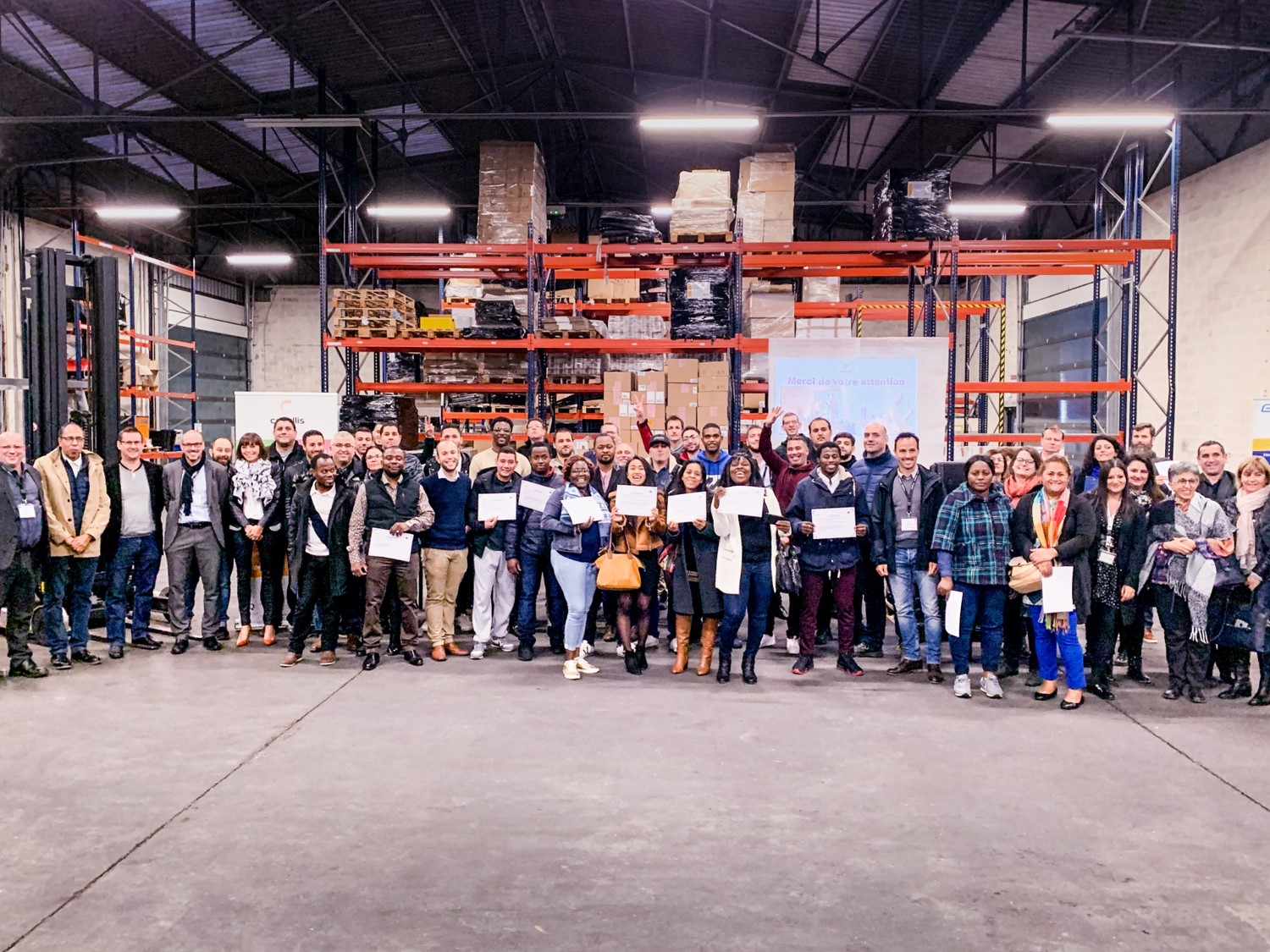 remise des diplomes corallis formation emploi CACES®