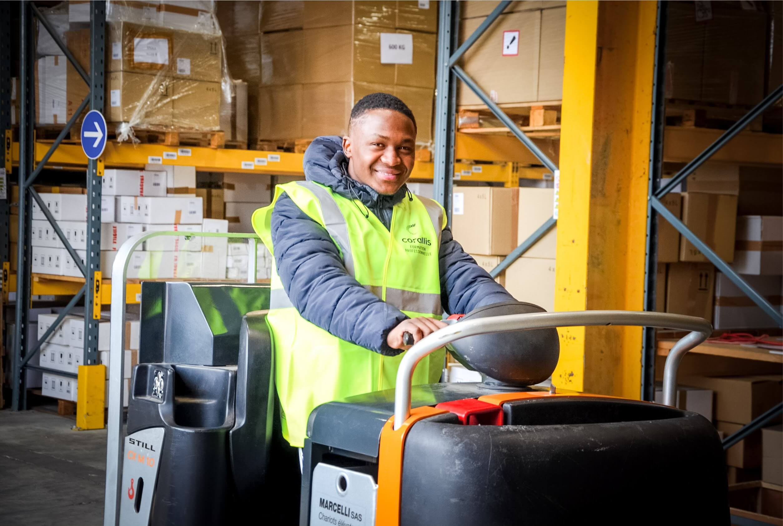 corallis formation logistique industrie caces emploi