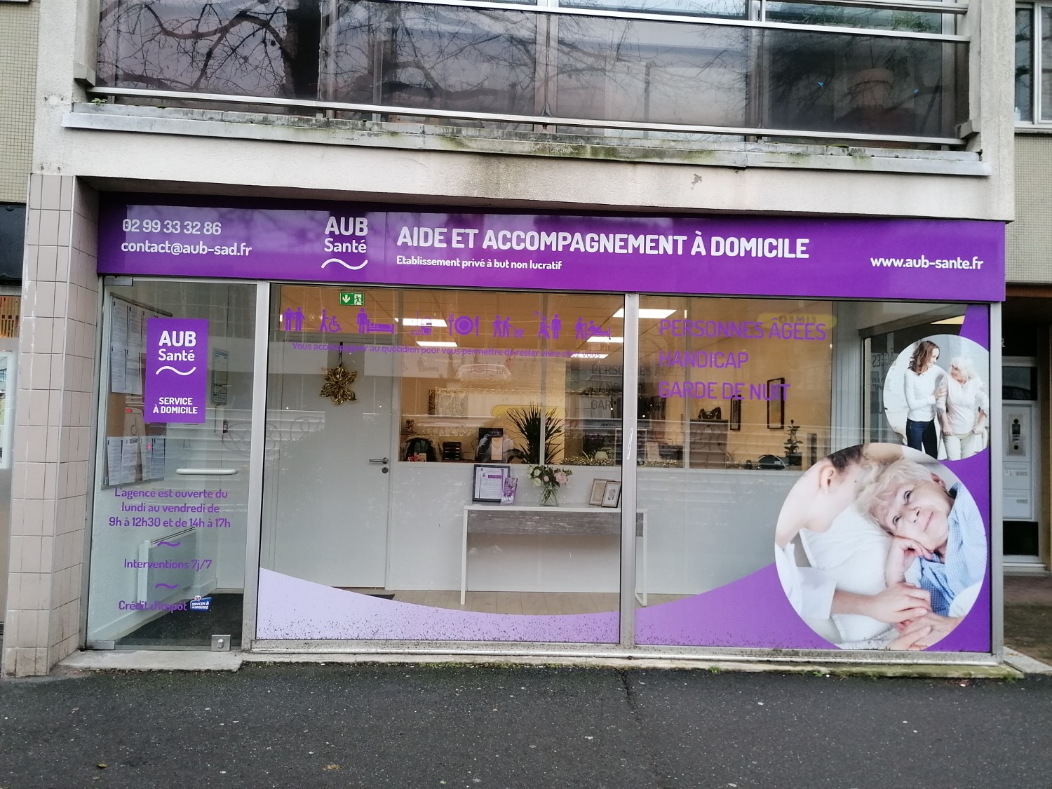 Recrutement: Auxiliaire de vie F/H chez Aub Santé à Rennes