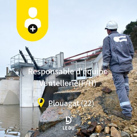 Recrutement: Responsable d'équipe Métallerie / Charpente Métallique / Vantellerie F/H chez LE DU à Châtelaudren-Plouagat