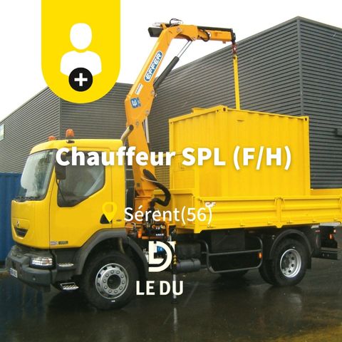Recrutement: Chauffeur SPL F/H chez LE DU à Sérent