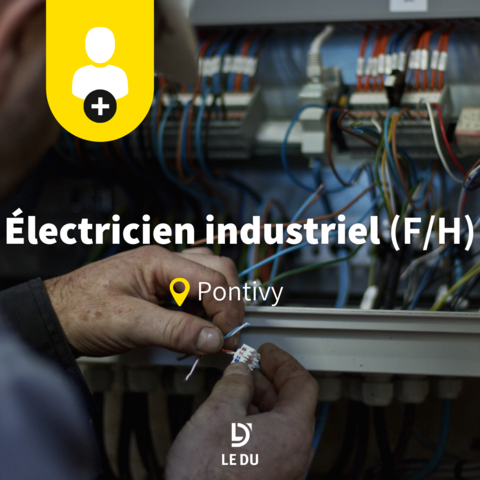 Recrutement: Electricien industriel F/H chez LE DU à Pontivy