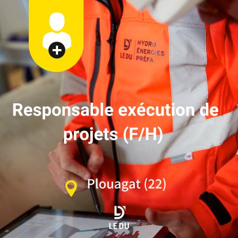 Recrutement: Responsable exécution de projets F/H chez LE DU à Châtelaudren-Plouagat