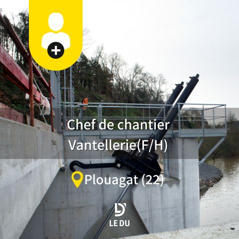 Recrutement: Chef de chantier Vantellerie F/H chez LE DU à Châtelaudren-Plouagat