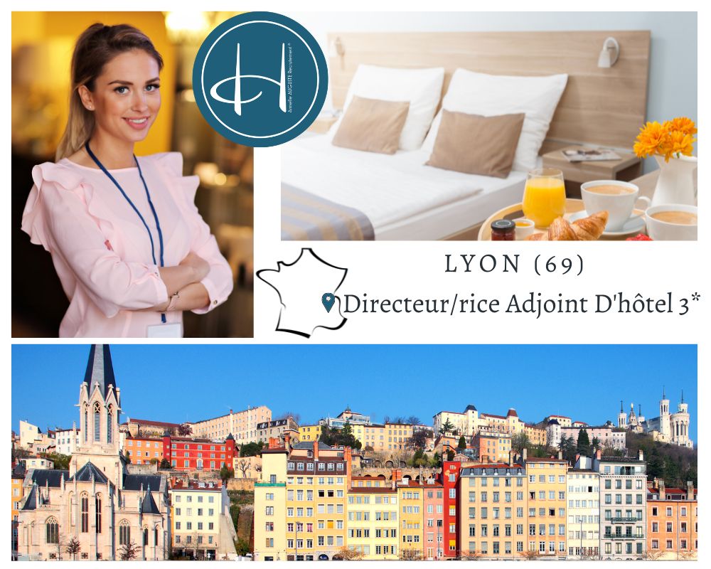 Recrutement: Directeur adjoint hôtel restaurant Lyon Sud F/H chez Armelle AUGUSTE Recrutement® à Chanas