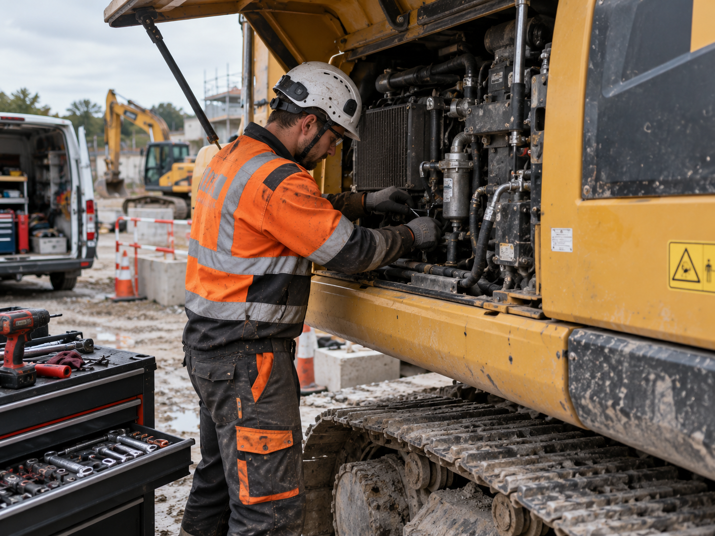 Recrutement: Mécanicien d'engins chantier et TP F/H chez IA Recrutement à Le Bouscat