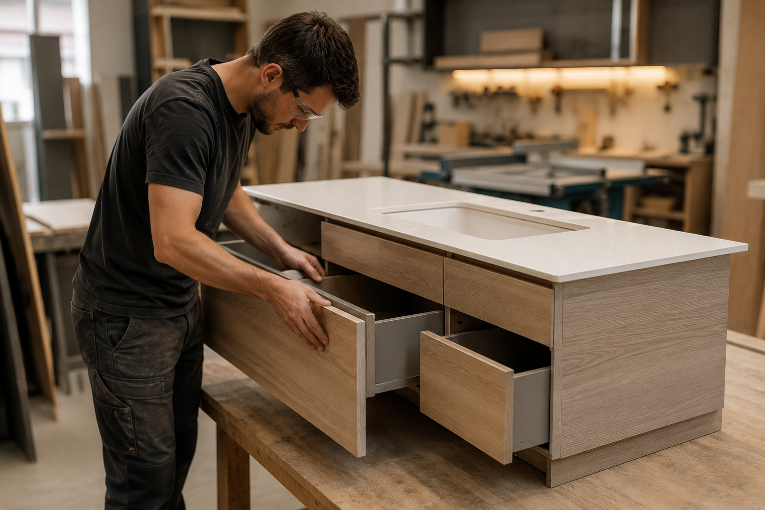 Recrutement: 🔨 Menuisier Atelier Agencement F/H chez IA Recrutement à Blanquefort