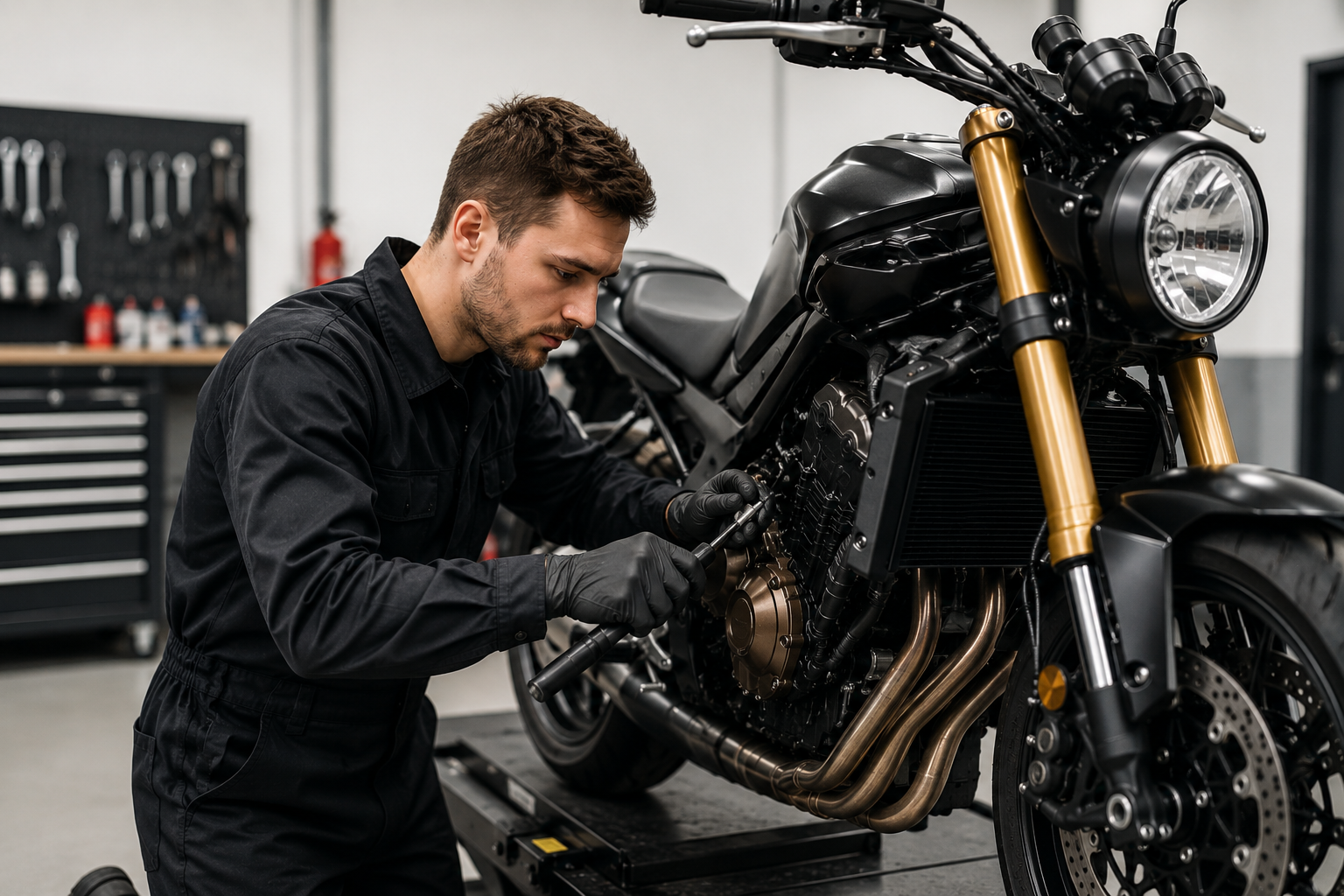 Recrutement: Mécanicien Moto F/H chez IA Recrutement à Le Haillan