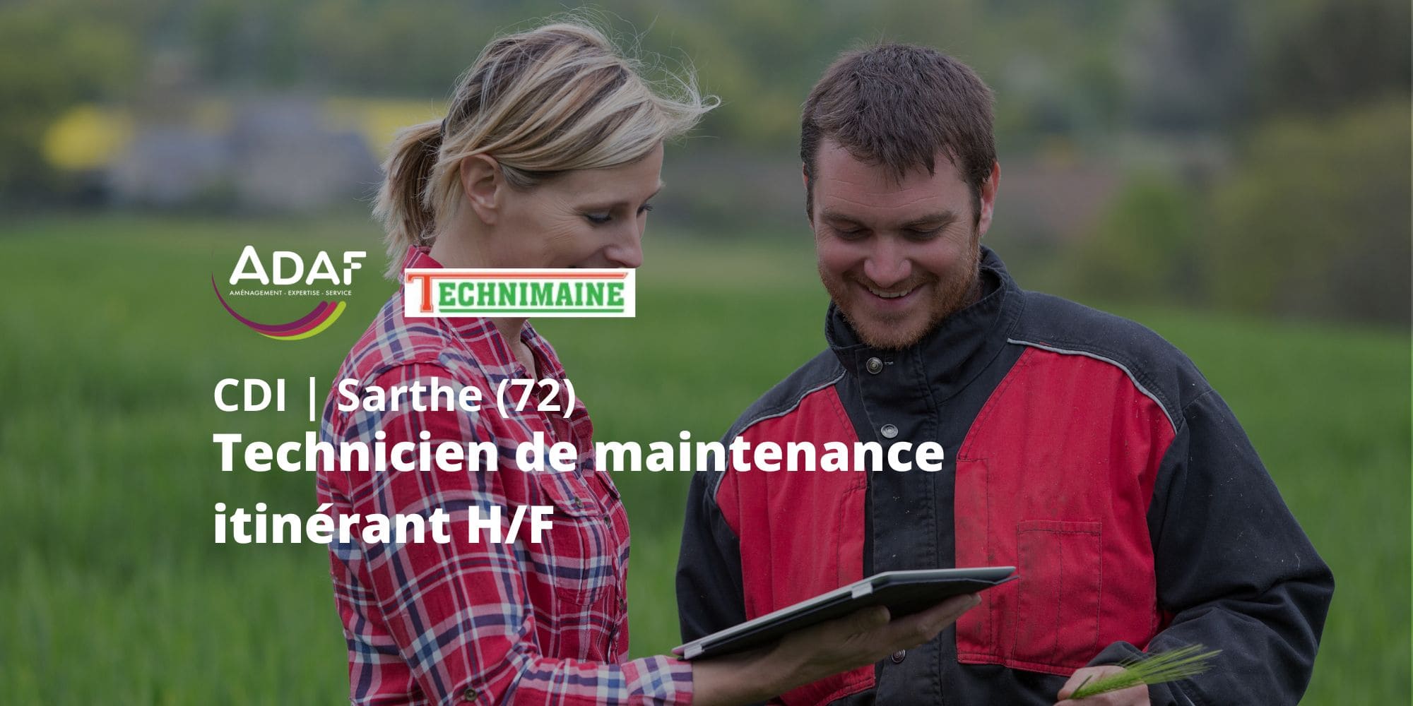 Technicien maintenance/montage Elevage F/H - CDI à Cholet | Keralia