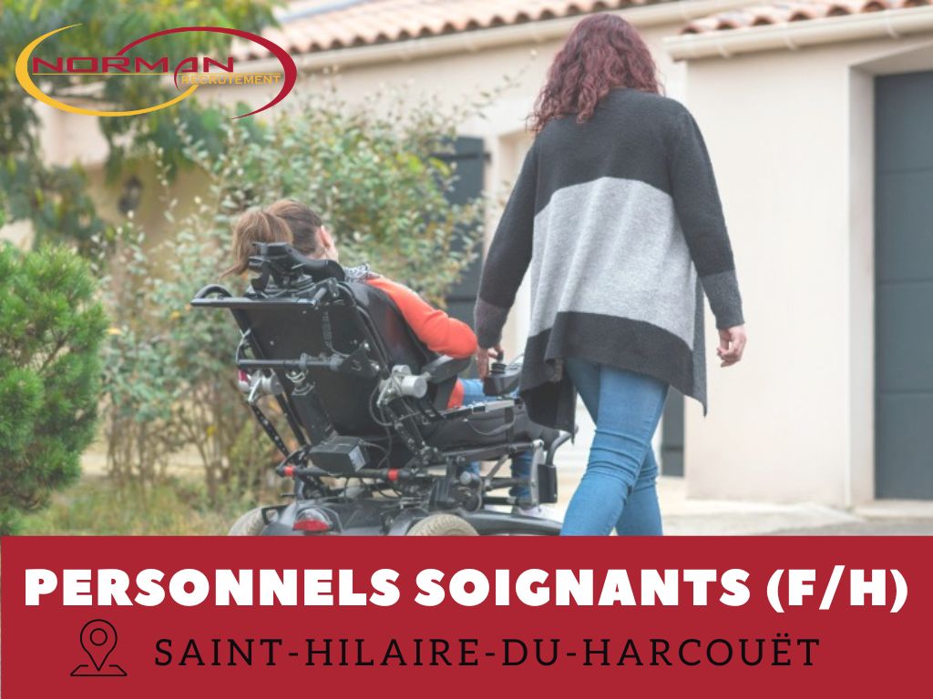 Recrutement: personnel soignant F/H chez Norman à Saint-Hilaire-du-Harcouët