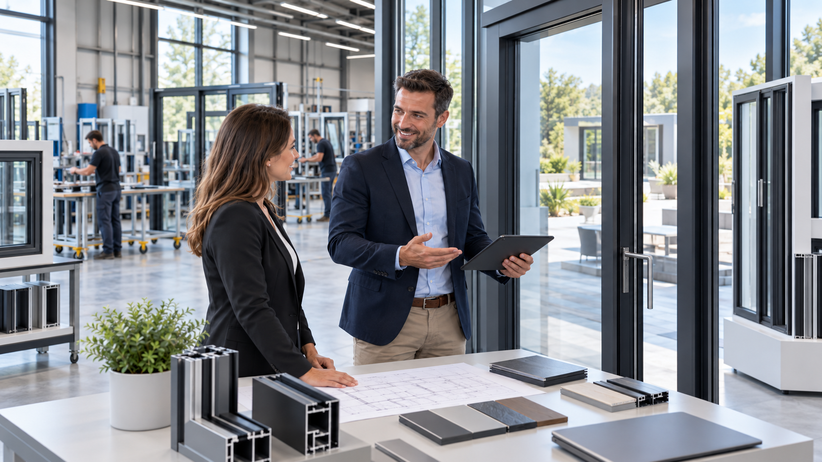 Recrutement: Technico-Commercial Menuiserie Aluminium BtoB F/H chez Vectoriel RH à Vertou