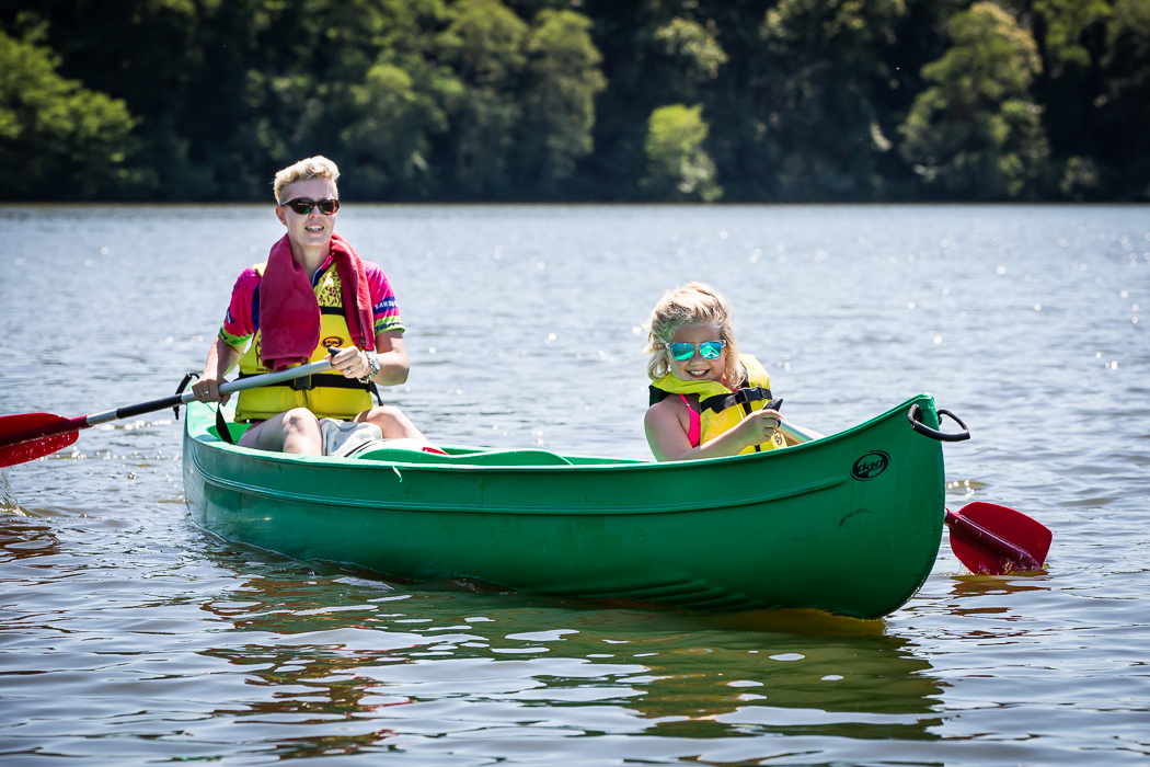 Canoé kayak lac