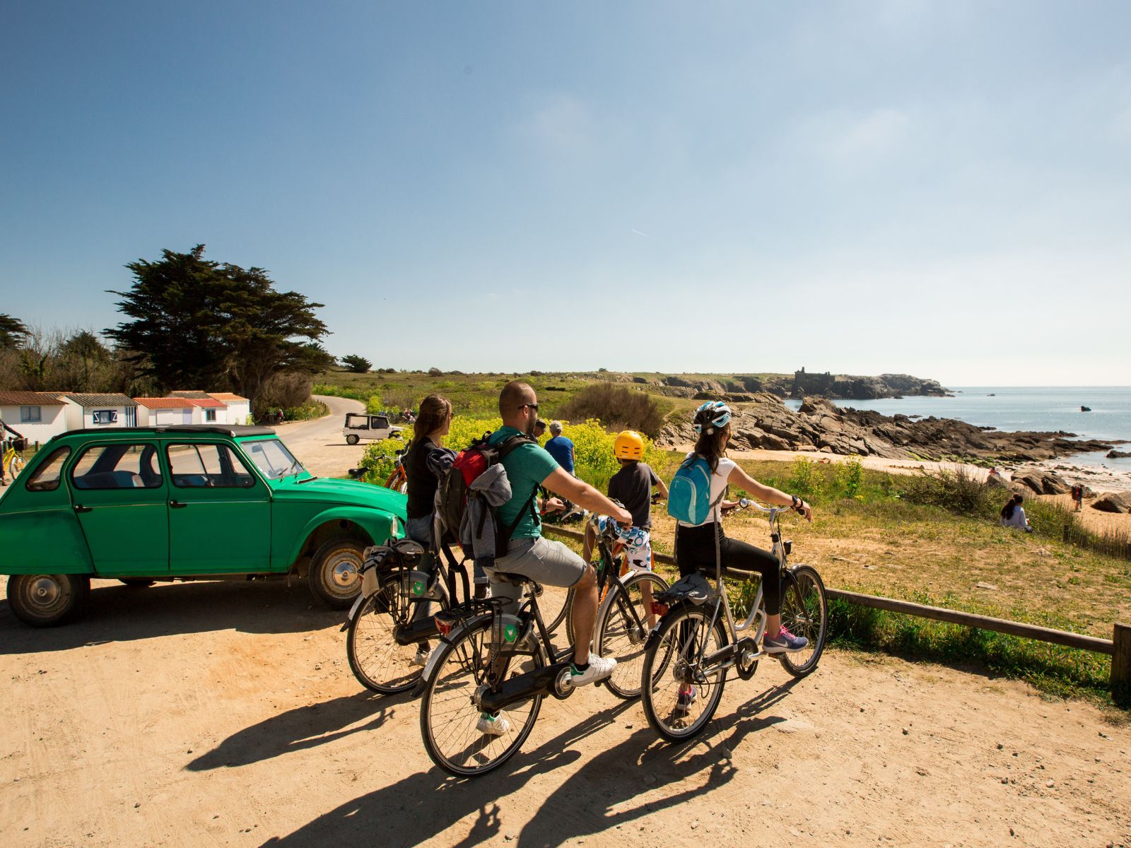 Vélos famille balade