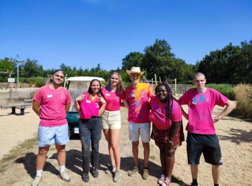 Equipe animations color run