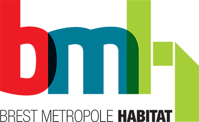 Logo Brest Métropole Habitat