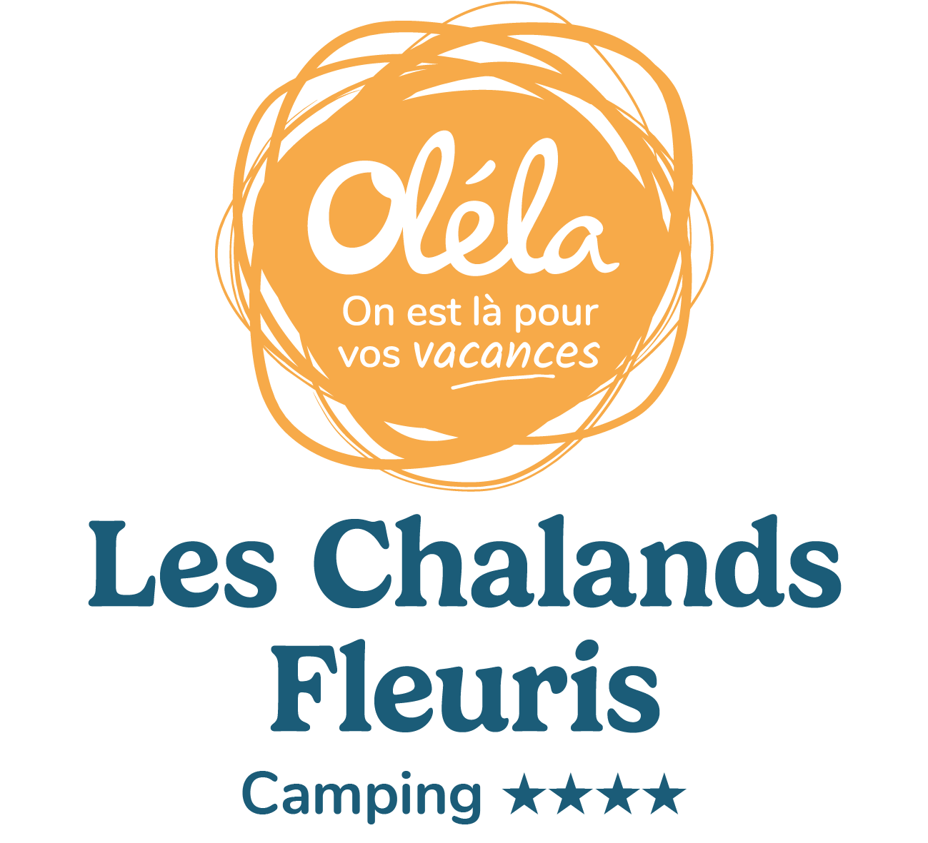 Logo Camping Les Chalands fleuris